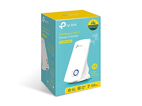 TP-Link TL-WA850RE N300 Wireless Range Extender, Broadband/Wi-Fi Extender, Wi-Fi Booster/Hotspot with 1 Ethernet Port, Plug and Play, Built-in Access Point Mode-Router & Networking-dealsplant