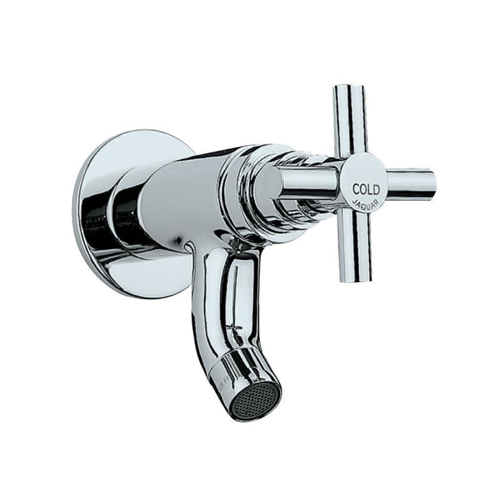 Jaquar Solo Bib Tap (Angular Shape) with Wall Flange SOL-CHR-6037-bib tap-dealsplant