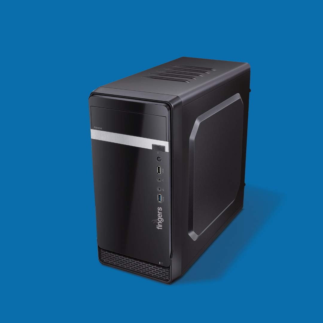 Fingers Ascend C3 Fashionable Computer PC Case (Micro ATX PC Cabinet, Bundled with SMPS)-Computer PC Case-dealsplant