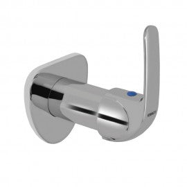 Essco Orbit Concealed Stop Cock Faucet ORB-CHR-105069 Reduced Body with Adjustable Wall Flange, Size 15mm-Concealed Stop Cock-dealsplant