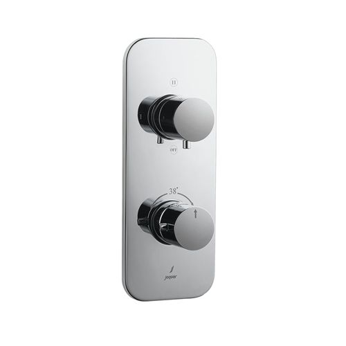 Jaquar Florentine Aquamax Exposed Part Kit of Thermostatic Shower Mixer with 3-way diverter (Suitable for ALD-683) FLR-CHR-5683K-Diverter-dealsplant