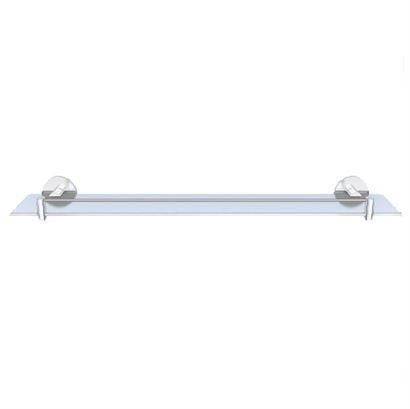 Jaquar Brass 600mm*120mm Long Glass Shelf(Chrome)-Home & Kitchen Accessories-dealsplant
