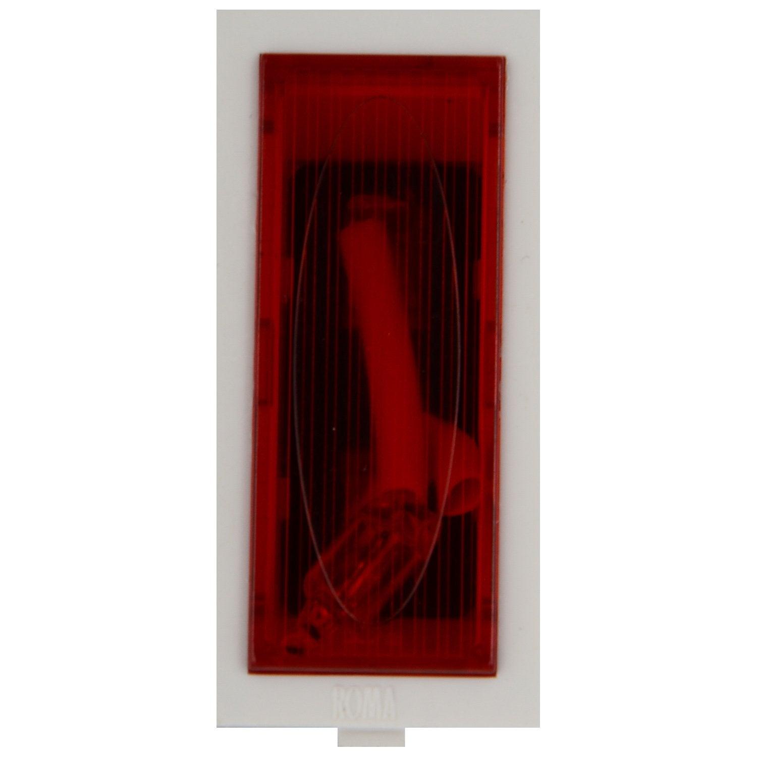 Anchor Roma Polycarbonate Neon Indicator Red 21180 White-Electronics Tools-dealsplant