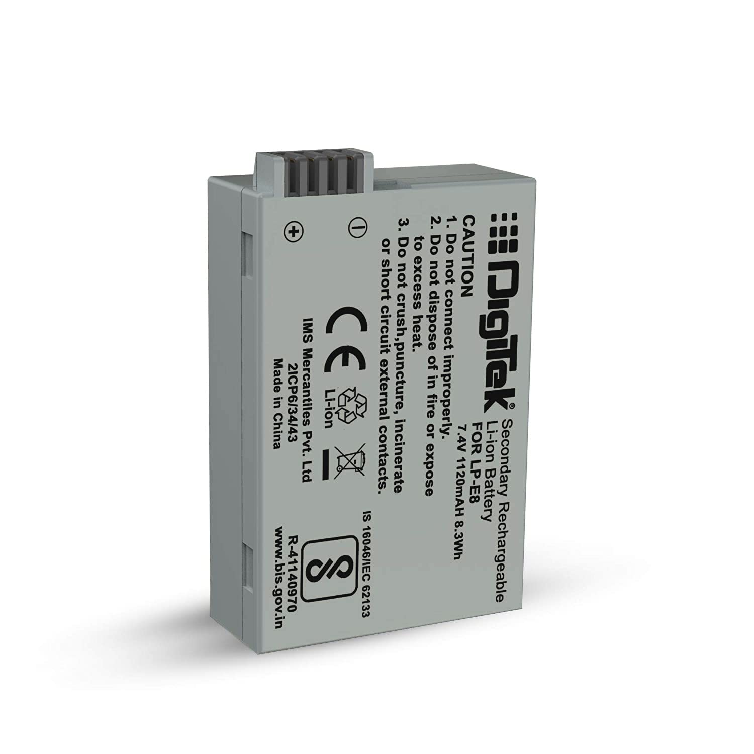 Tyfy NB-11L Lithium-ion Rechargeable Battery for DSLR Camera, Compatibility - IXUS 125HS, 240HS, Powershot A1200, A2200, A2300, A2400, A3200, A3300 is, A3400 is (NB-11L) (6 month warranty)-Camera Battery Chargers-dealsplant