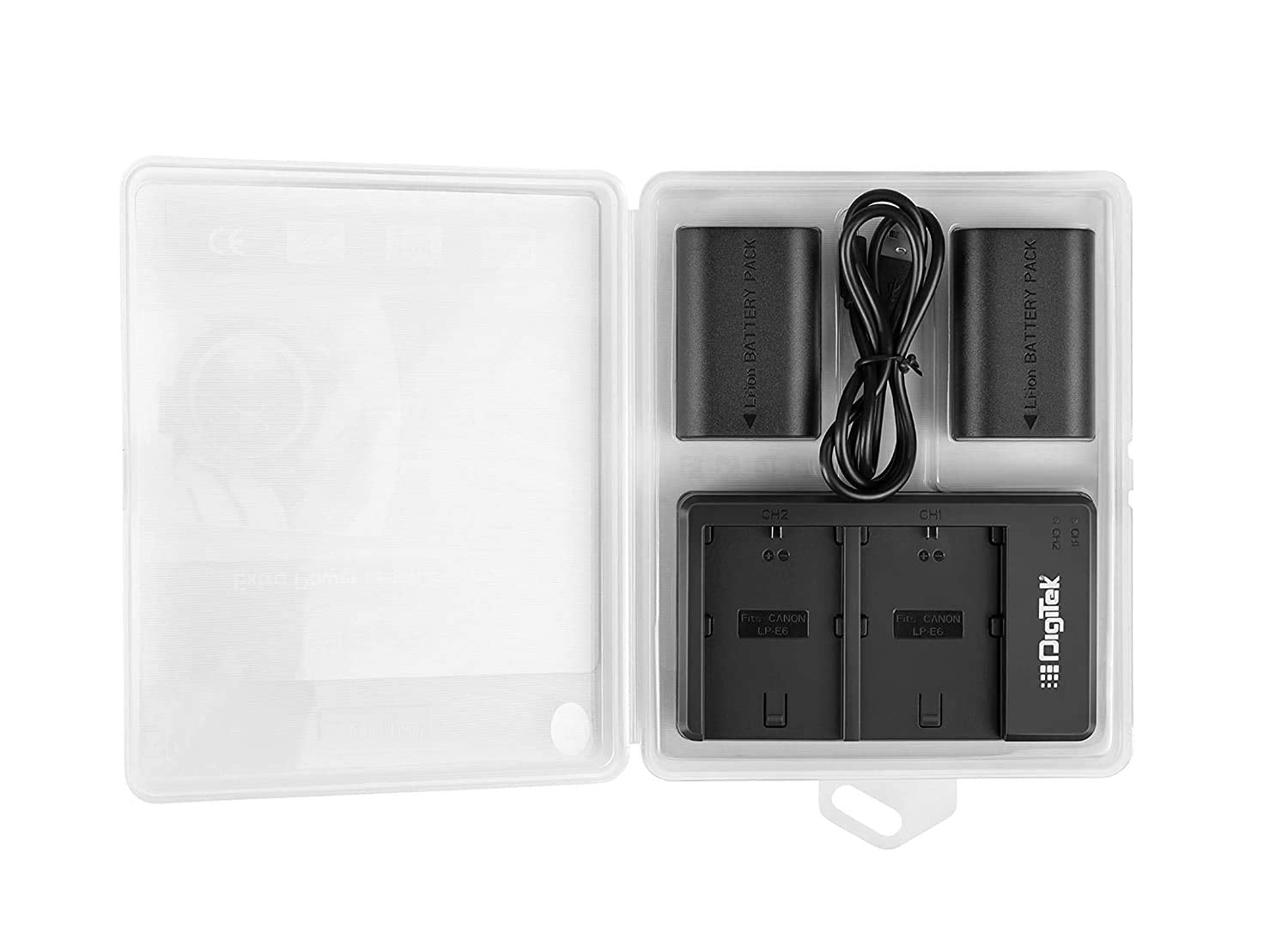 Tyfy (LP E8) Lithium-ion Rechargeable Battery for DSLR Camera, Compatibility - Power EOS 55D, 600D, D650, 700D, EOS KISSX4, EOS Rebel T2i, T3i, T4i & T5i (6 month warranty)-Camera Batteries-dealsplant