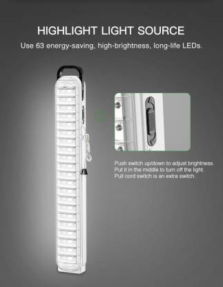 DP 715C (RECHARGEABLE LED EMERGENCY LIGHT) Flood Lamp Emergency Light-Lighting-dealsplant