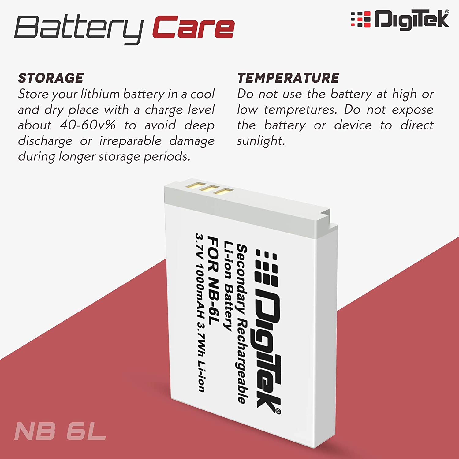 Tyfy (LP E8) Lithium-ion Rechargeable Battery for DSLR Camera, Compatibility - Power EOS 55D, 600D, D650, 700D, EOS KISSX4, EOS Rebel T2i, T3i, T4i & T5i (6 month warranty)-Camera Batteries-dealsplant