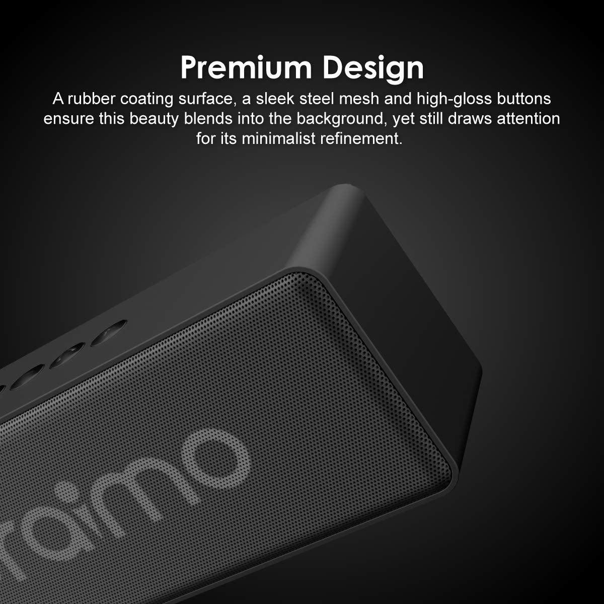 Oraimo SoundPro-2C 10W Portable Wireless Bluetooth Speaker with FM Radio & AUX Input/USB Disk/TF Card Music Play Function (OBS-82DN)-Speakers-dealsplant