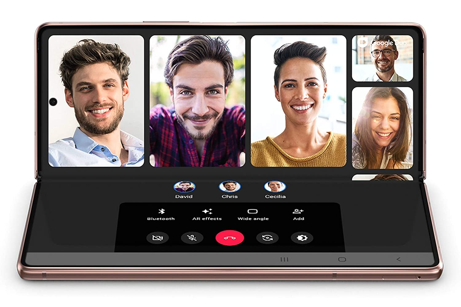 Samsung Galaxy Z Fold2 5G Mystic Bronze, 12GB RAM, 256GB Storage-Mobile Phones-dealsplant