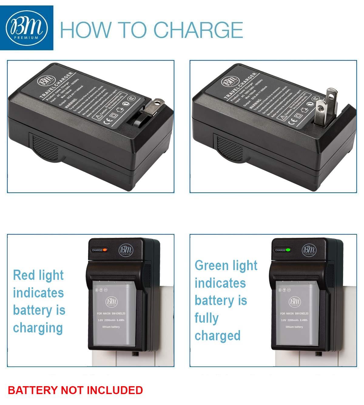 EN-EL23 Battery Charger for B700 P600 P610 P900 S810c Digital Camera + More!! (6 month warranty)-Camera Battery Chargers-dealsplant