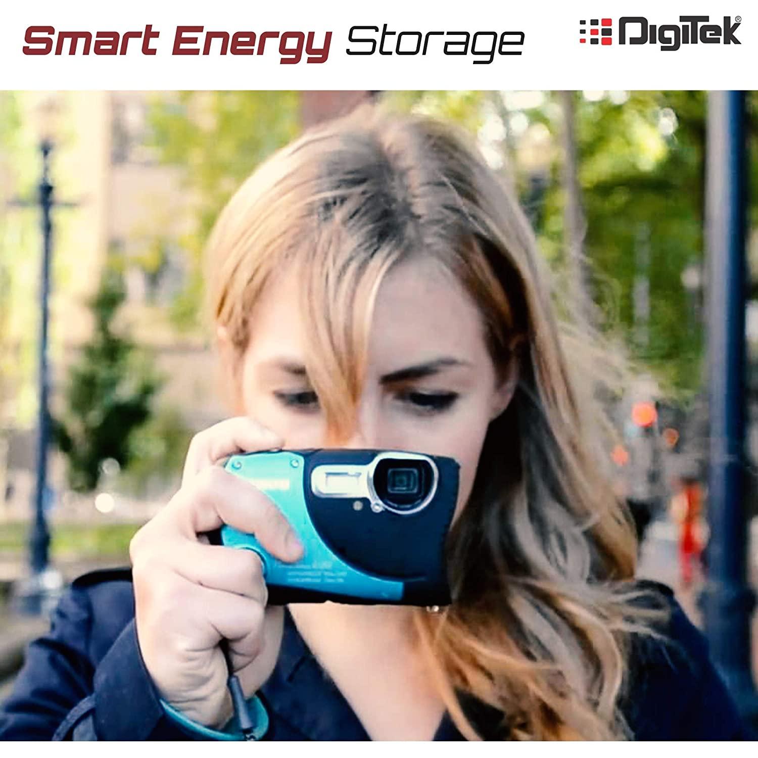 DIGITEK® NB-11L Lithium-ion Rechargeable Battery for DSLR Camera, Compatibility - IXUS 125HS, 240HS, Powershot A1200, A2200, A2300, A2400, A3200, A3300 is, A3400 is (NB-11L) (6 month warranty)-Camera Battery Chargers-dealsplant