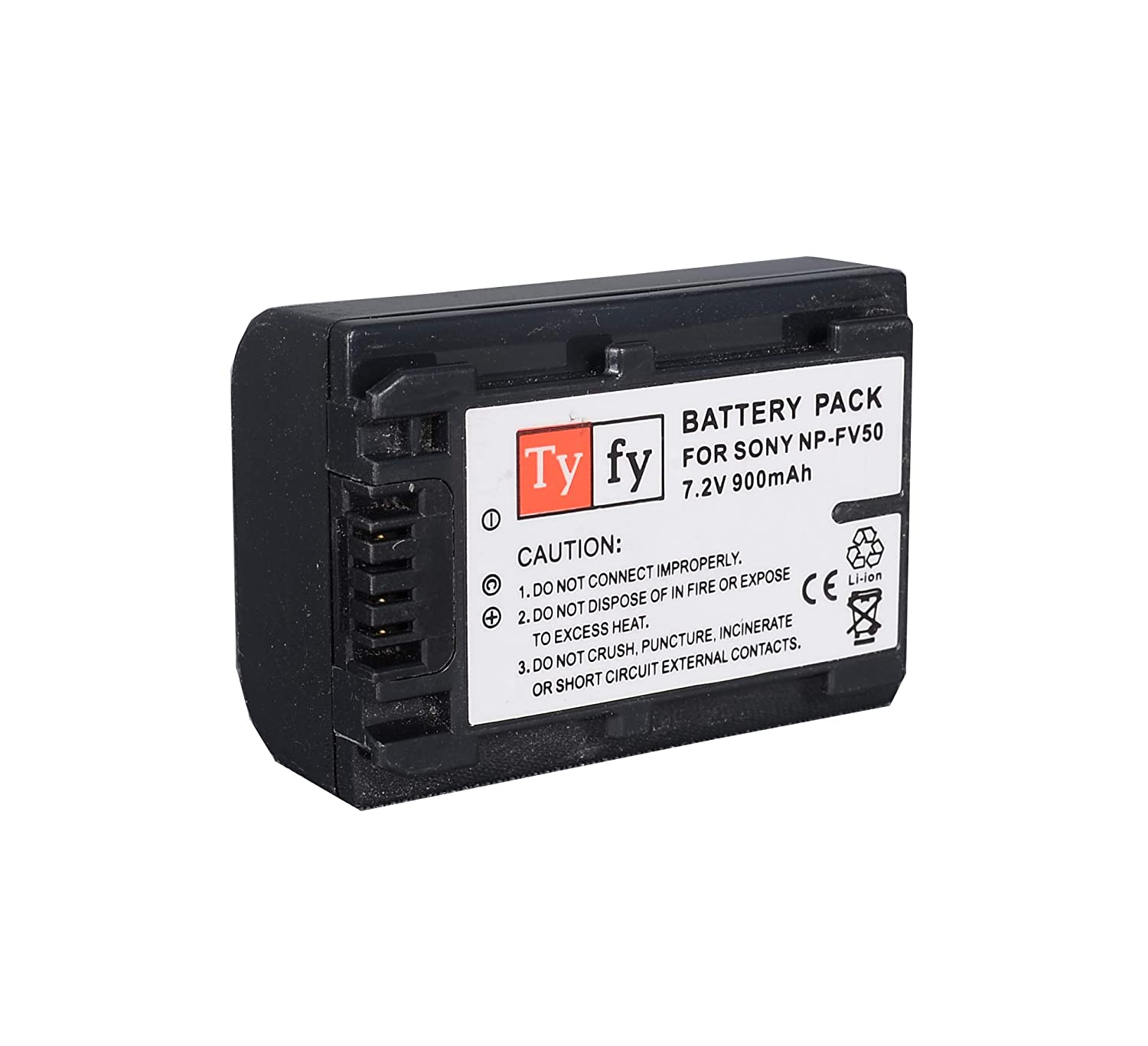 Tyfy NP-FV50 Battery 900 mAh (6 month warranty)-Camera Battery Chargers-dealsplant