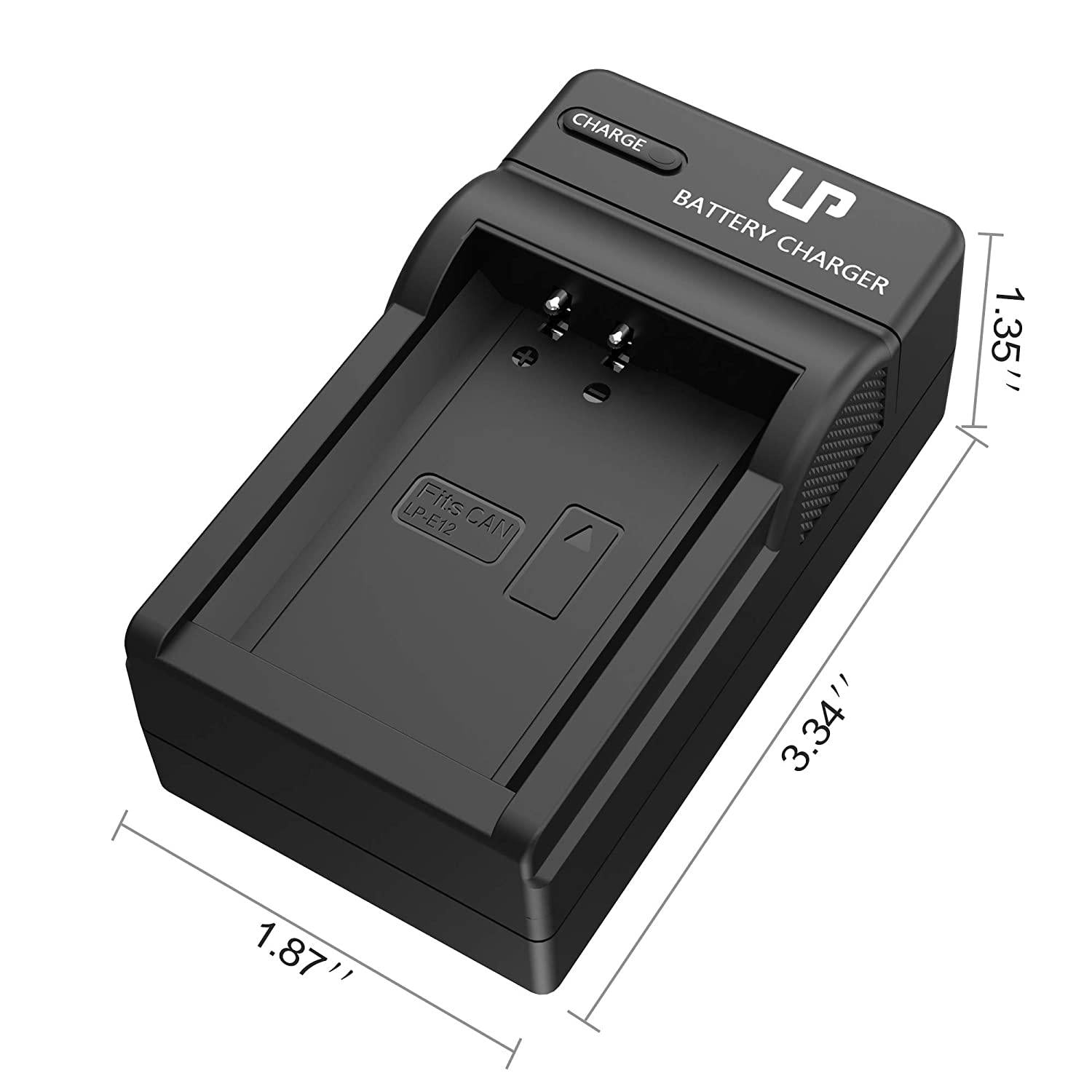 Battery charger for LP-E12,Compatible with EOS M EOS M10 EOS Rebel SL1 EOS 100D Digital Camera (6 month warranty)-Camera Battery Chargers-dealsplant