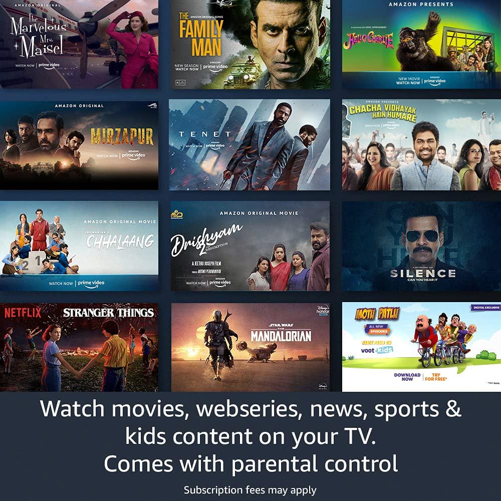 Amazon Fire TV Stick Lite with Alexa Voice Remote Lite Stream HD Quality Video No power and volume buttons-Streaming & Home Media Players-dealsplant