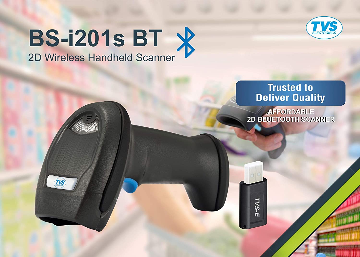 TVS Electronics BS-I201 S BT Scanner-Barcode Scanners-dealsplant