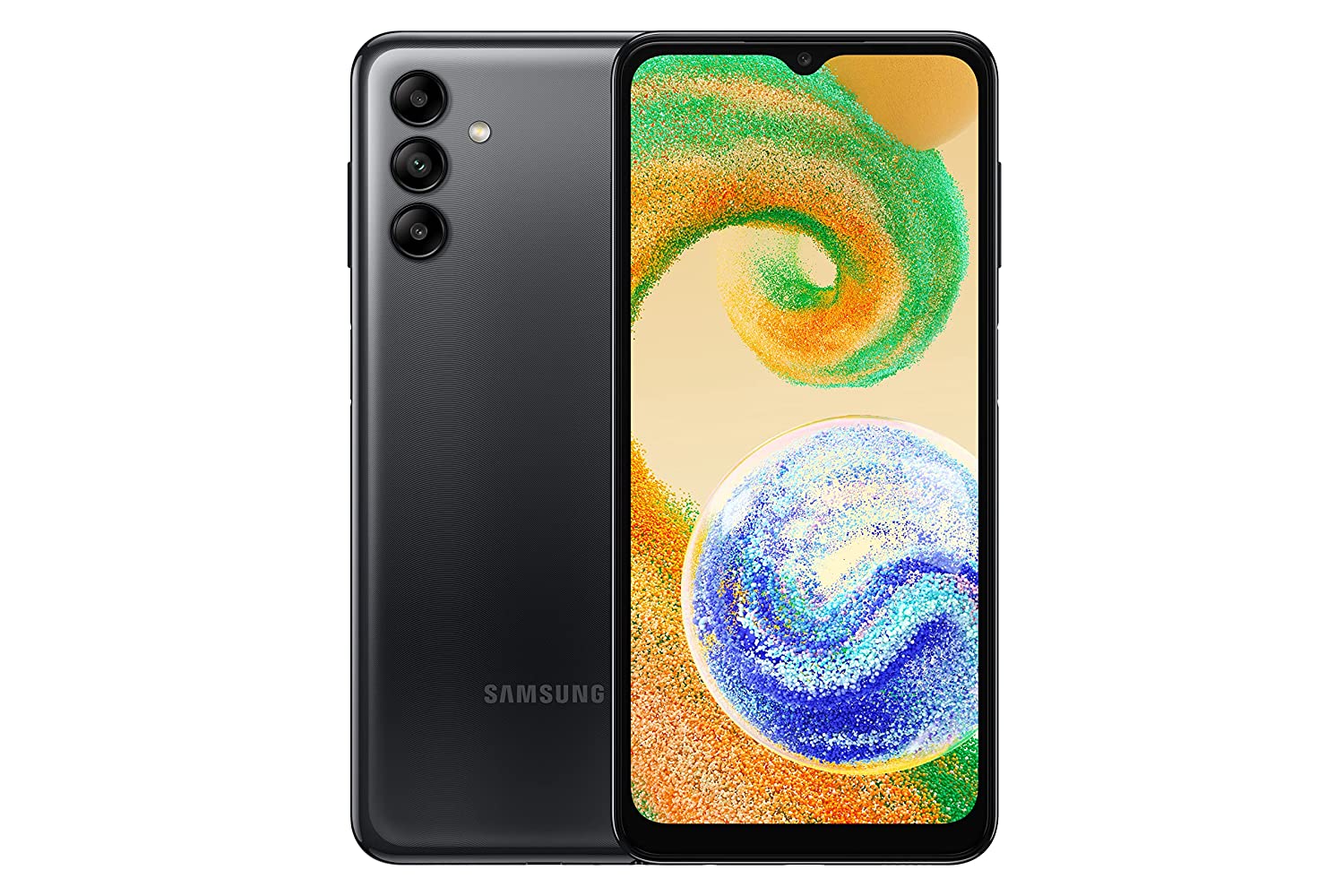 Samsung Galaxy A04s (Awesome Black, 4GB, 64GB Storage) | 50 MP Rear Camera | Face Unlock | Upto 8GB RAM with RAM Plus |Exynos 850 | 5000 mAh Battery-Mobile Phones-dealsplant