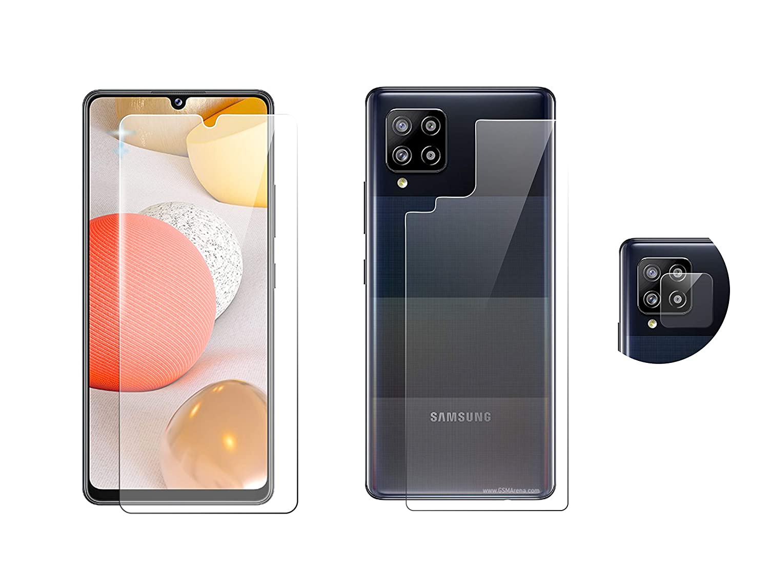 Dealsplant premium quality super D full temper glass for samsung Galaxy A42 5G-Tempered Glass-dealsplant