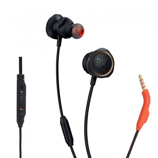 JBL QUANTUM 50 BY HARMAN WIRED IN-EAR GAMING HEADPHONE WITH TWIST LOCK TECHNOLOGY-Earphones-dealsplant