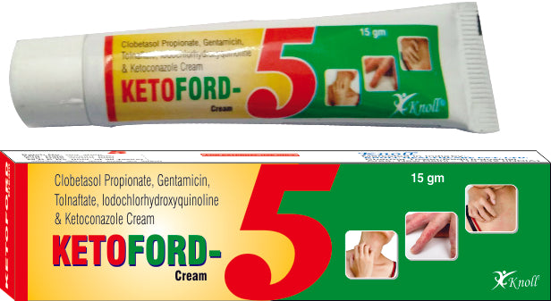 Knoll ketoford 5 cream 15ml-anti fungal cream-dealsplant