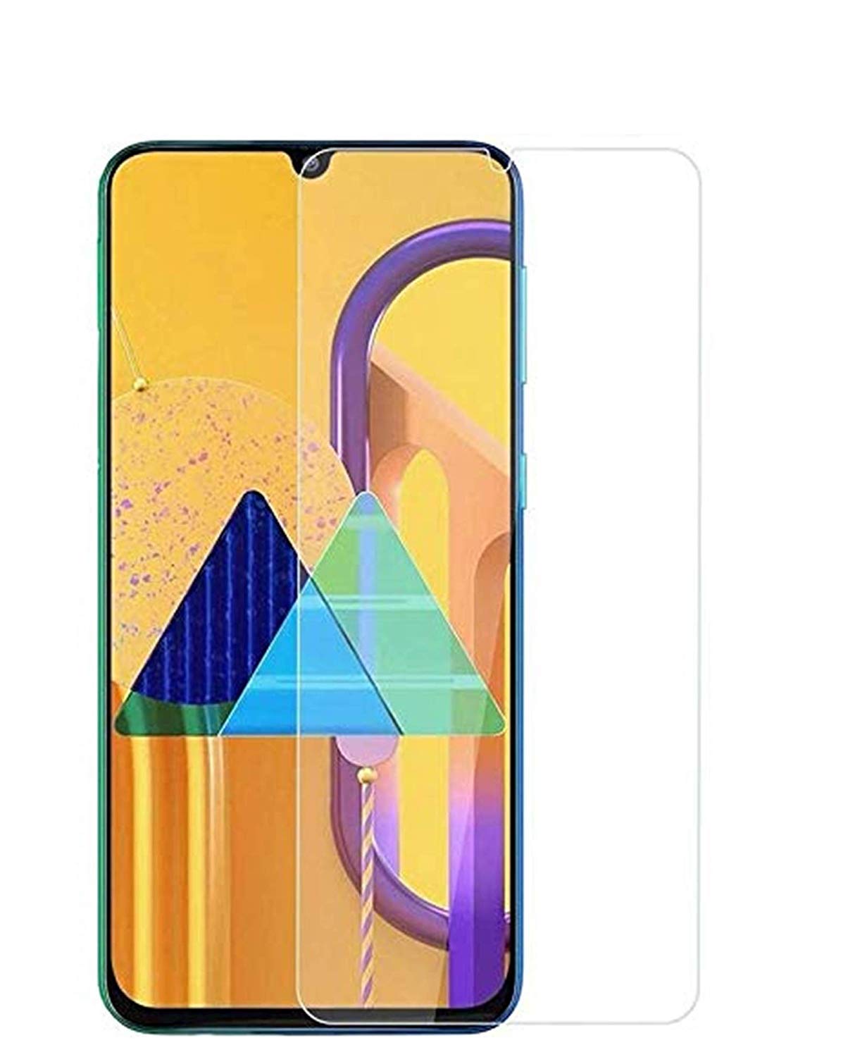 Dealsplant premium quality super D full temper glass for samsung Galaxy M21-Tempered Glass-dealsplant