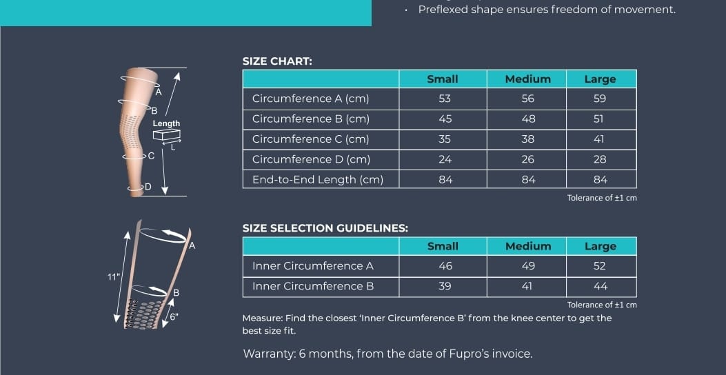 Fupro above knee foam cosmesis-Health Care-dealsplant