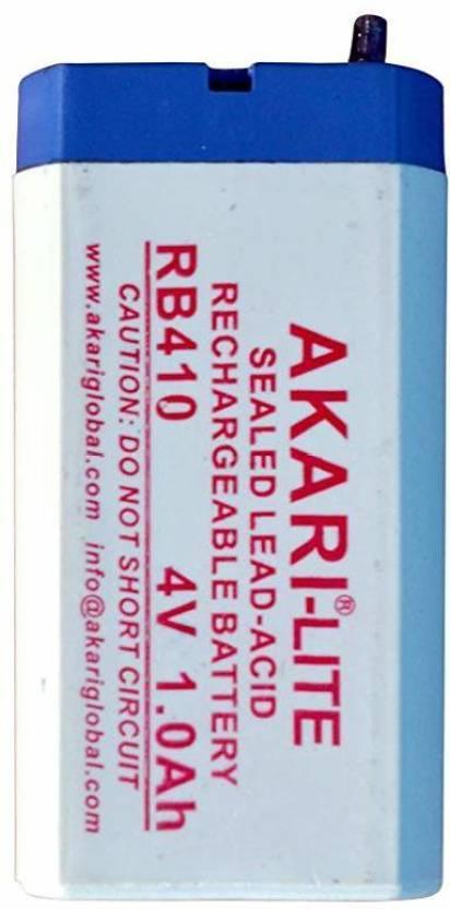 Akari 4V 1Ah Sealed Lead Acid Rechargeable Battery For Mosquito Bat / Toys-General Purpose Batteries-dealsplant