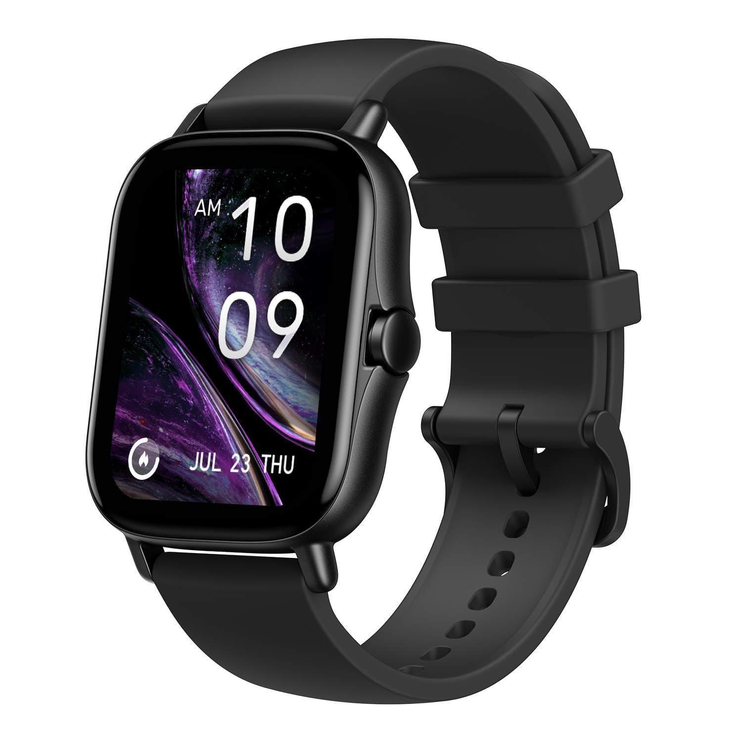 Amazfit GTS 2 Smart Watch, 1.65 inch (4.2 cm) AMOLED Display, Built-in Amazon Alexa, Built-in GPS, SpO2 & Stress Monitor, Bluetooth Phone Calls, 3GB Music Storage, 90 Sports Modes-Smart Watch-dealsplant