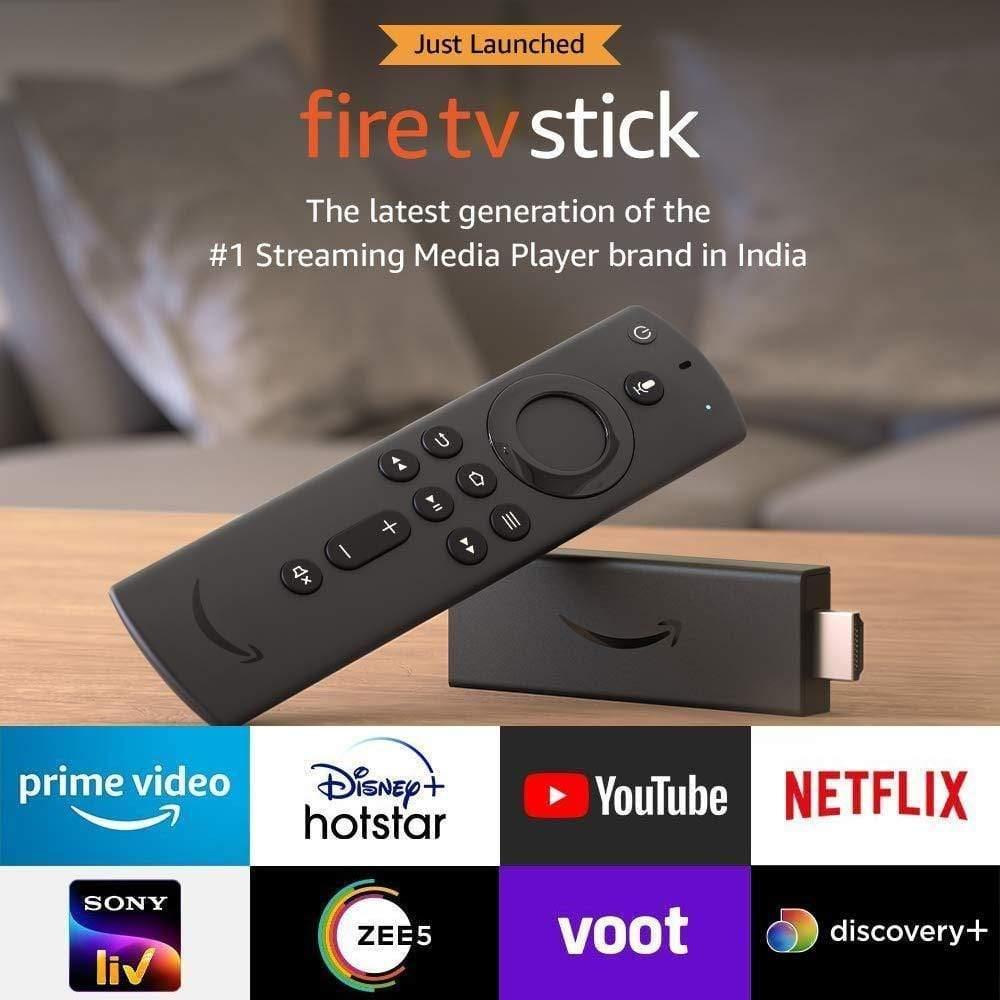 Fire TV Stick (2020) with Alexa Voice Remote (includes TV controls)