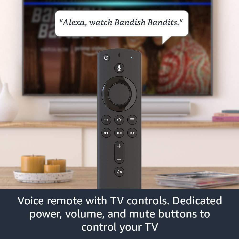 Fire TV Stick (2020) with Alexa Voice Remote (includes TV controls)-Audio & Home Entertainment-dealsplant