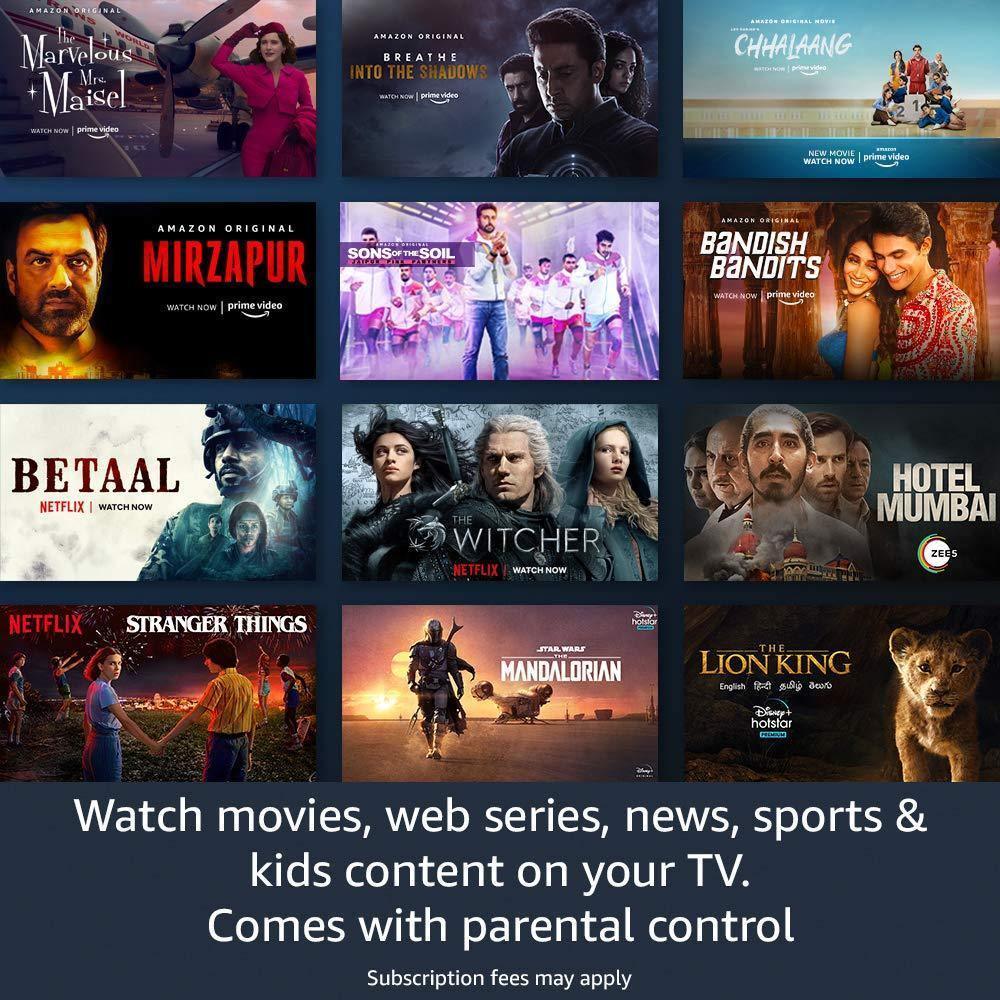 Fire TV Stick (2020) with Alexa Voice Remote (includes TV controls)-Audio & Home Entertainment-dealsplant