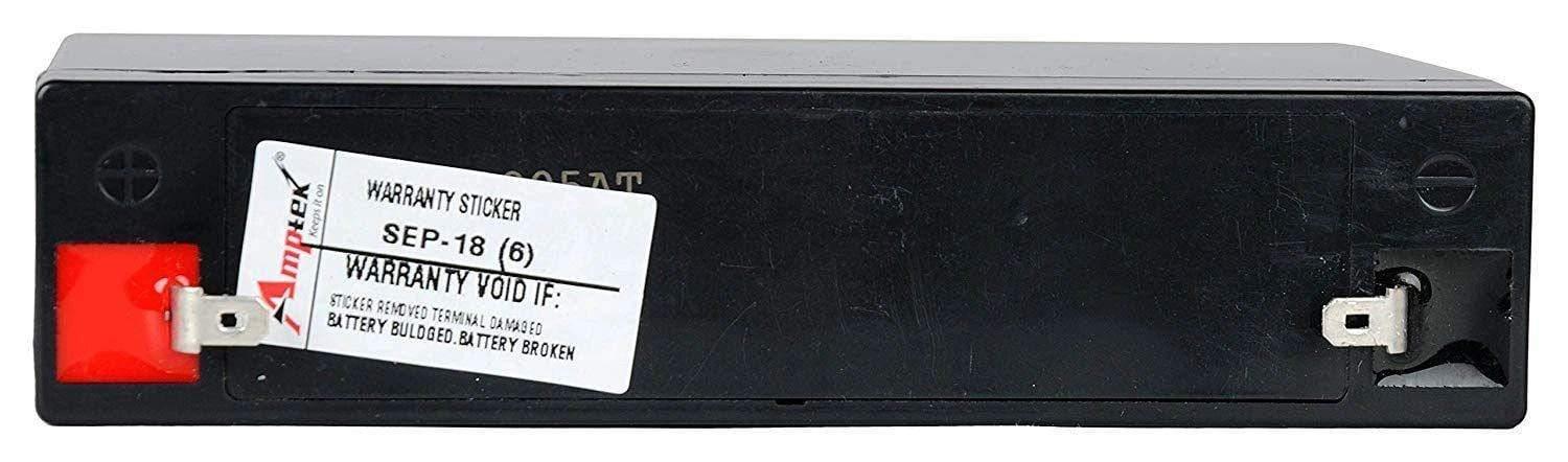 Amptek 6V 7AH Rechargeable VRLA SMF Battery for Toys & Robotic Projects-Rechargeable Batteries-dealsplant