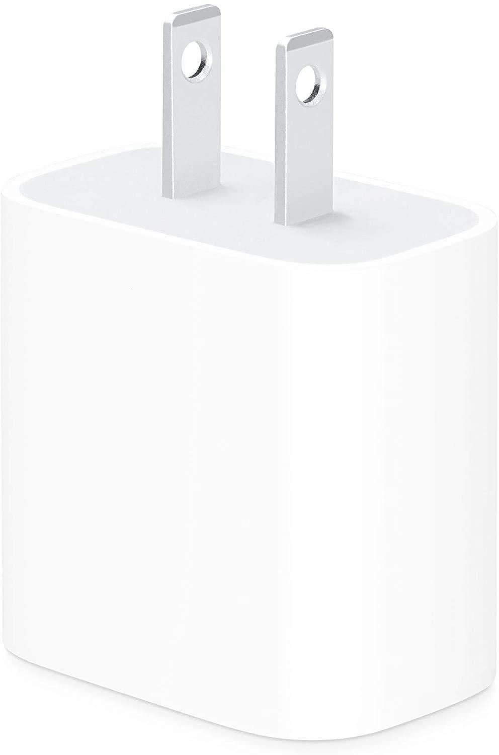 Apple 18W USB-C Power Adapter Charger for iPhone 12 / iPhone 12 Pro / iPhone 12 Pro Max (Original, Imported)-Chargers-dealsplant
