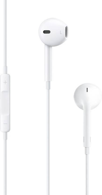 Apple EarPods with 3.5mm Connector (Original, Imported, 1 Year Warranty)-Earphones-dealsplant