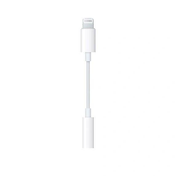 Apple Lightning to 3.5 mm Headphone Jack Adapter (Original, Imported)-Mobile Accessories-dealsplant