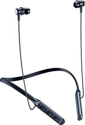 Aroma NB120 Tehalka Neckband Bluetooth Headset (Black, In the Ear)-BLUETOOTH HEADPHONES-dealsplant