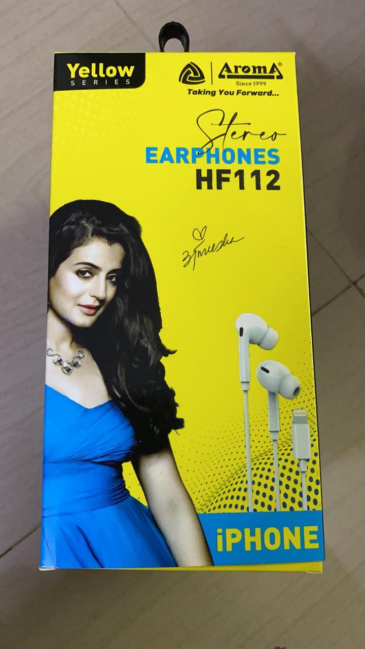 AROMA stereo Earphones HF-112-Ear Headphones-dealsplant
