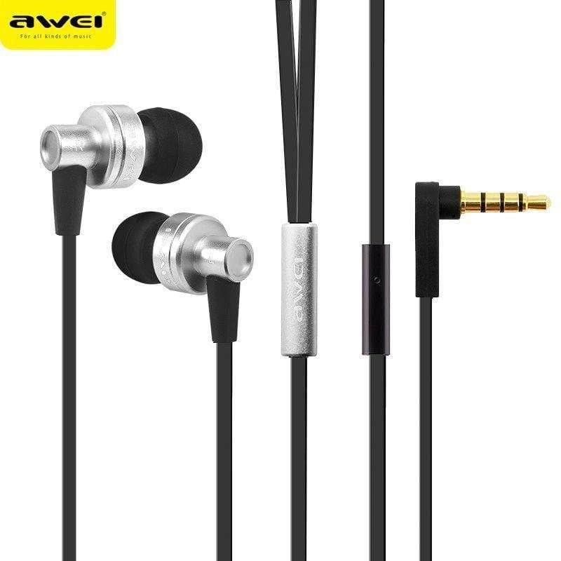 Awei ES900i In-Ear Earphones with Mic-Mobile Accessories-dealsplant