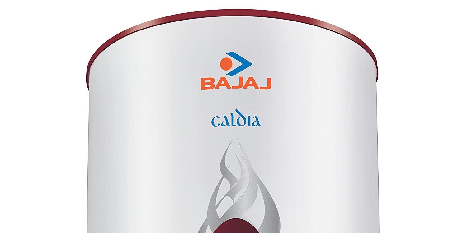Bajaj Caldia Storage 10 Litre Vertical Water Heater (White)-Home & Kitchen Appliances-dealsplant