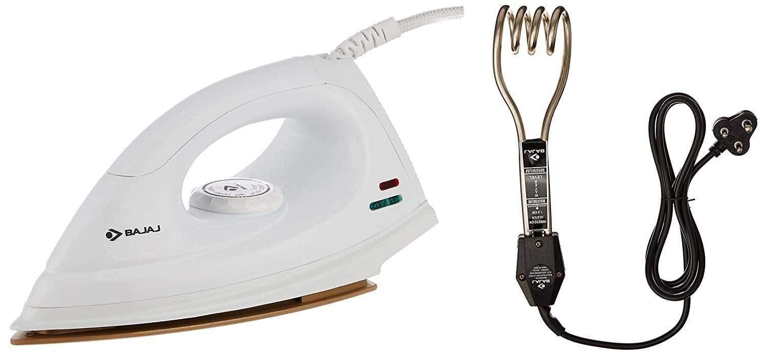 Bajaj DX 7 1000-Watt Dry Iron-Home & Kitchen Appliances-dealsplant