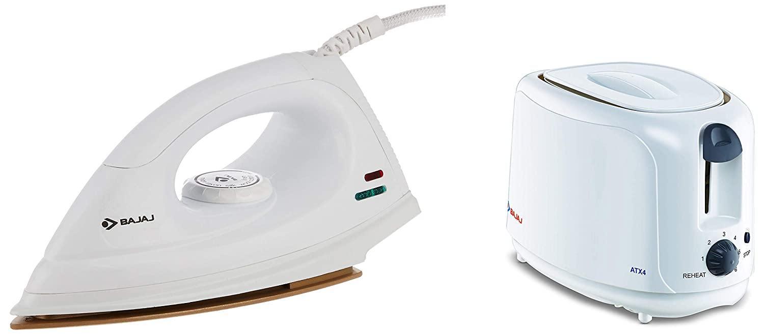 Bajaj DX 7 1000-Watt Dry Iron-Home & Kitchen Appliances-dealsplant