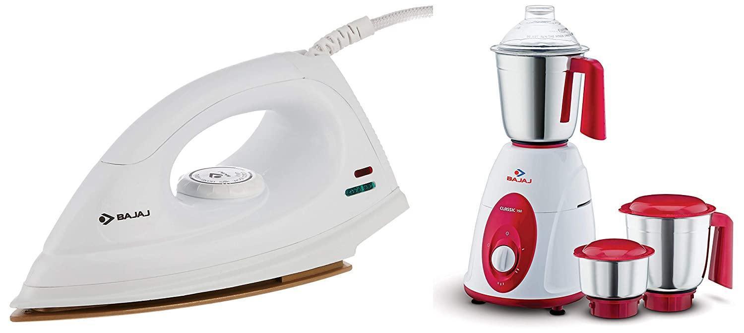 Bajaj DX 7 1000-Watt Dry Iron-Home & Kitchen Appliances-dealsplant