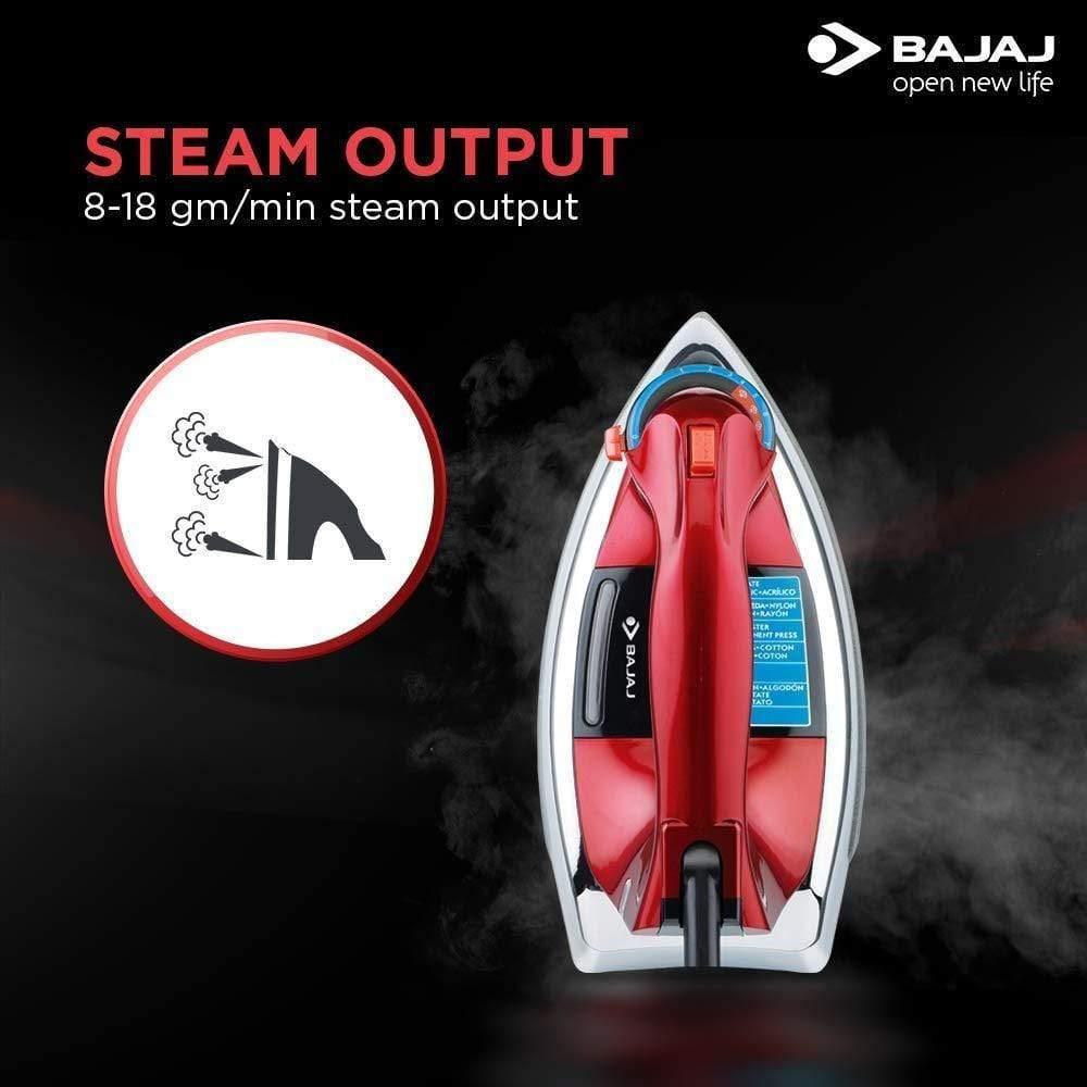 Bajaj Majesty Macho Heavy Weight Steam Iron-Home & Kitchen Appliances-dealsplant