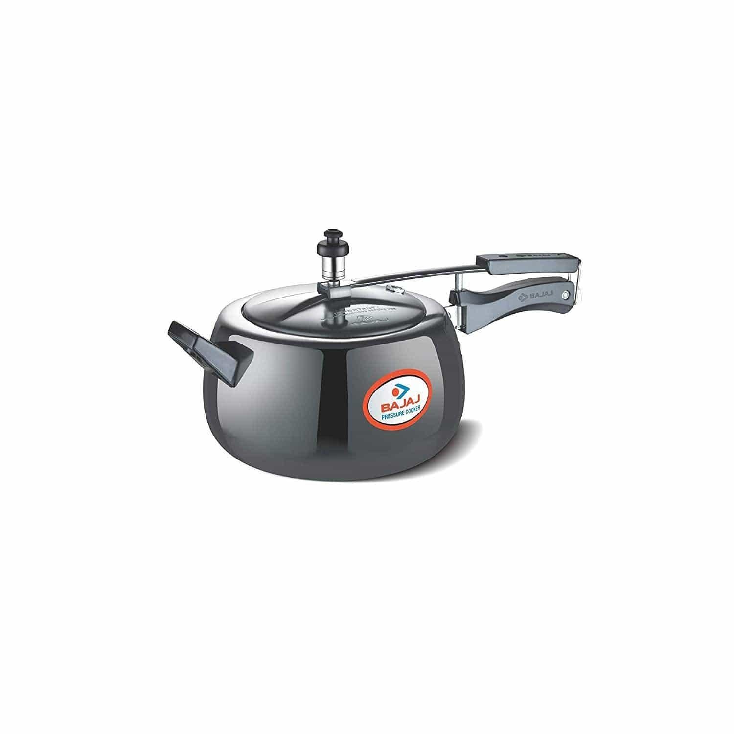 Bajaj Majesty PCX 65HD, 5 LTR, Aluminium Handi Pressure Cooker with Induction Base-Home & Kitchen Appliances-dealsplant