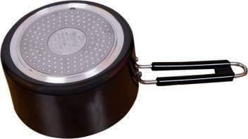 BAJAJ MAJESTY SAUCE PAN HARD ANODIZED 1.5L INDUCTION BASE-Home & Kitchen Appliances-dealsplant