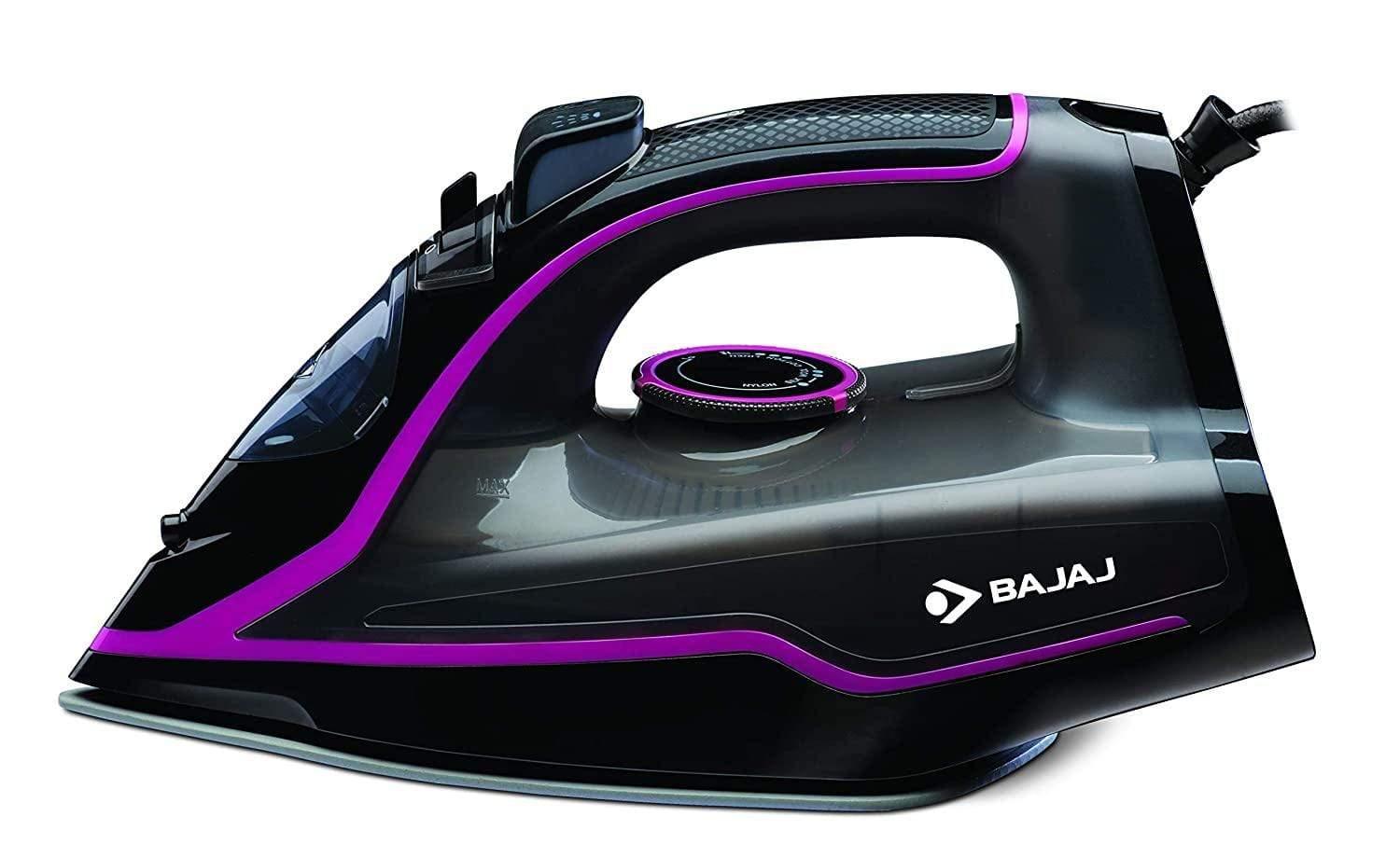 Bajaj MX35N 2000 Watts Steam Iron (Black)-Home & Kitchen Appliances-dealsplant