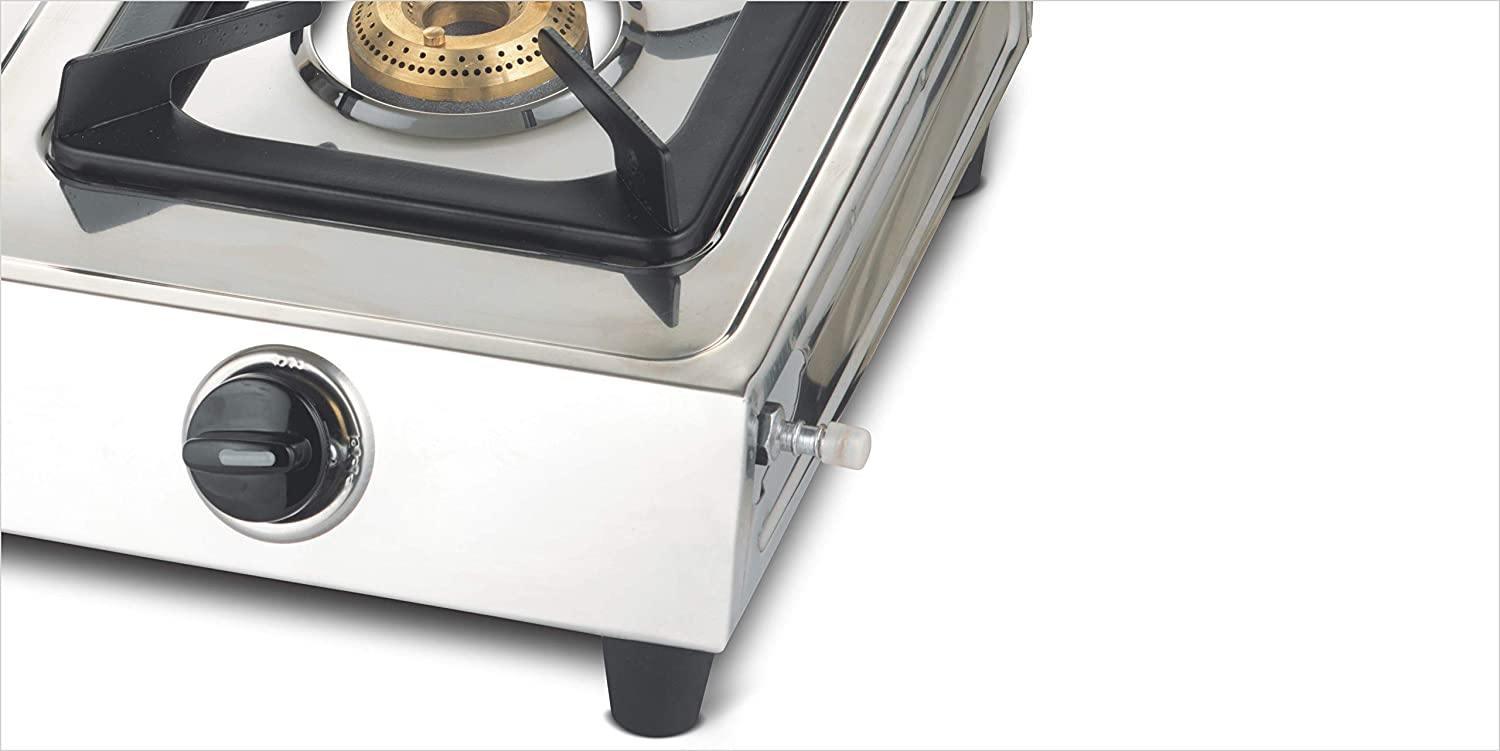 Bajaj Popular Eco, 2-Burner Stainless Steel-Home & Kitchen Appliances-dealsplant