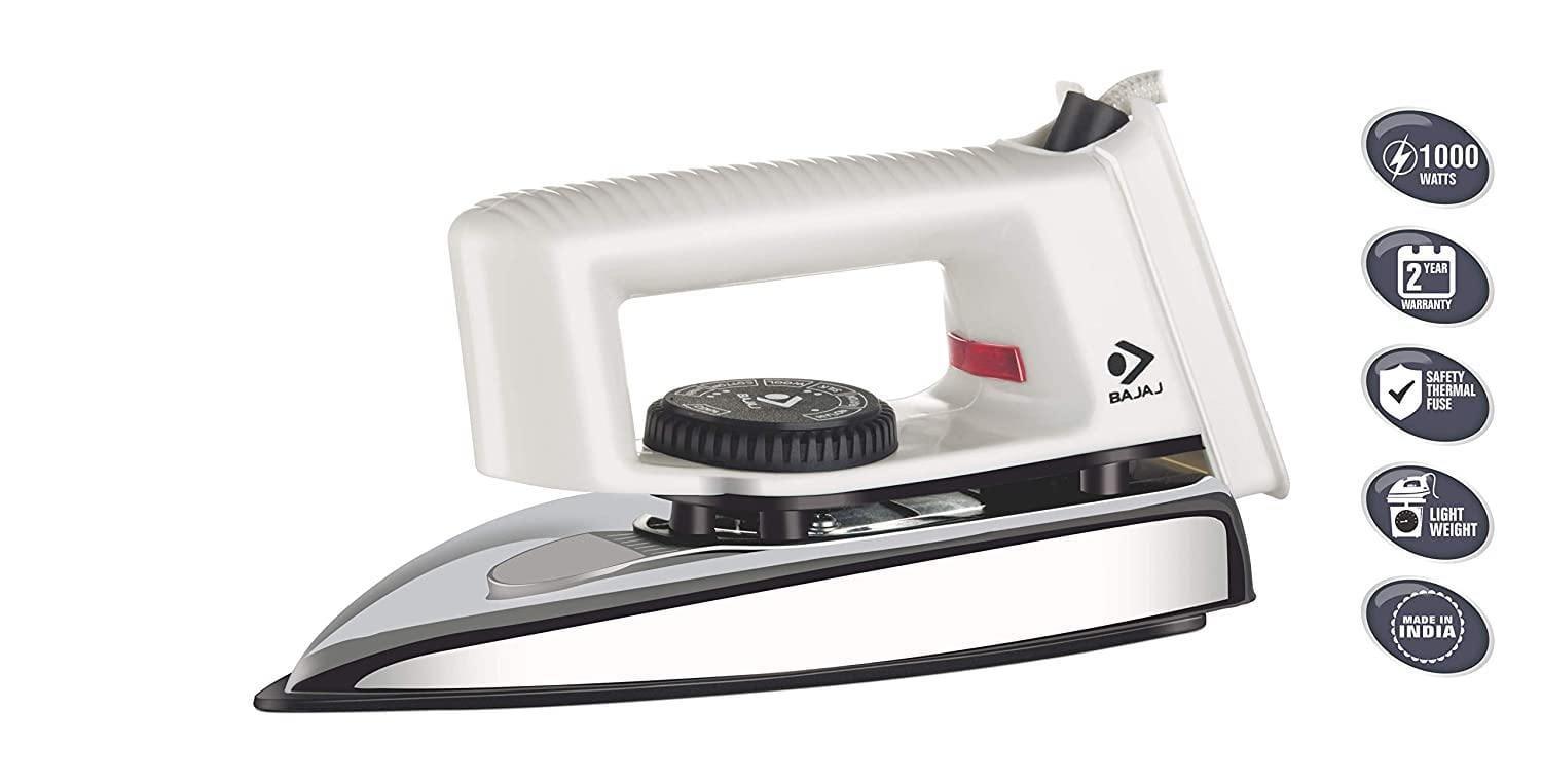 Bajaj Popular Light Weight Dry Iron-Home & Kitchen Appliances-dealsplant