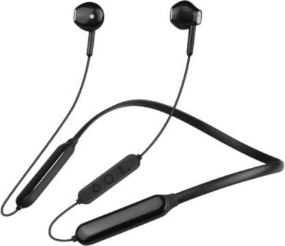 Enter Go BASSBEATS SUPREME Sweat proof Headset with mic 50HR play time Bluetooth Headset (Black, In the Ear)-Bluetooth Headsets-dealsplant