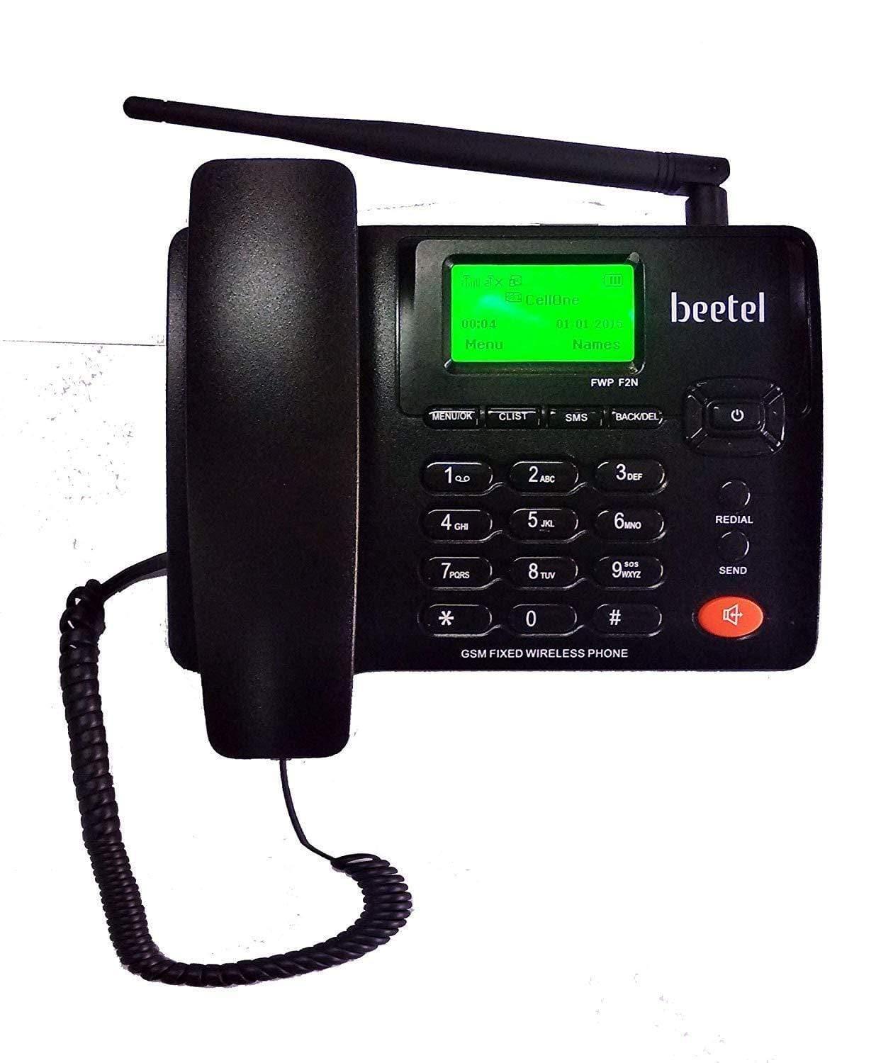 Beetel Fixed Wireless Corded Landline Phone - F2N-Cordless Phones-dealsplant