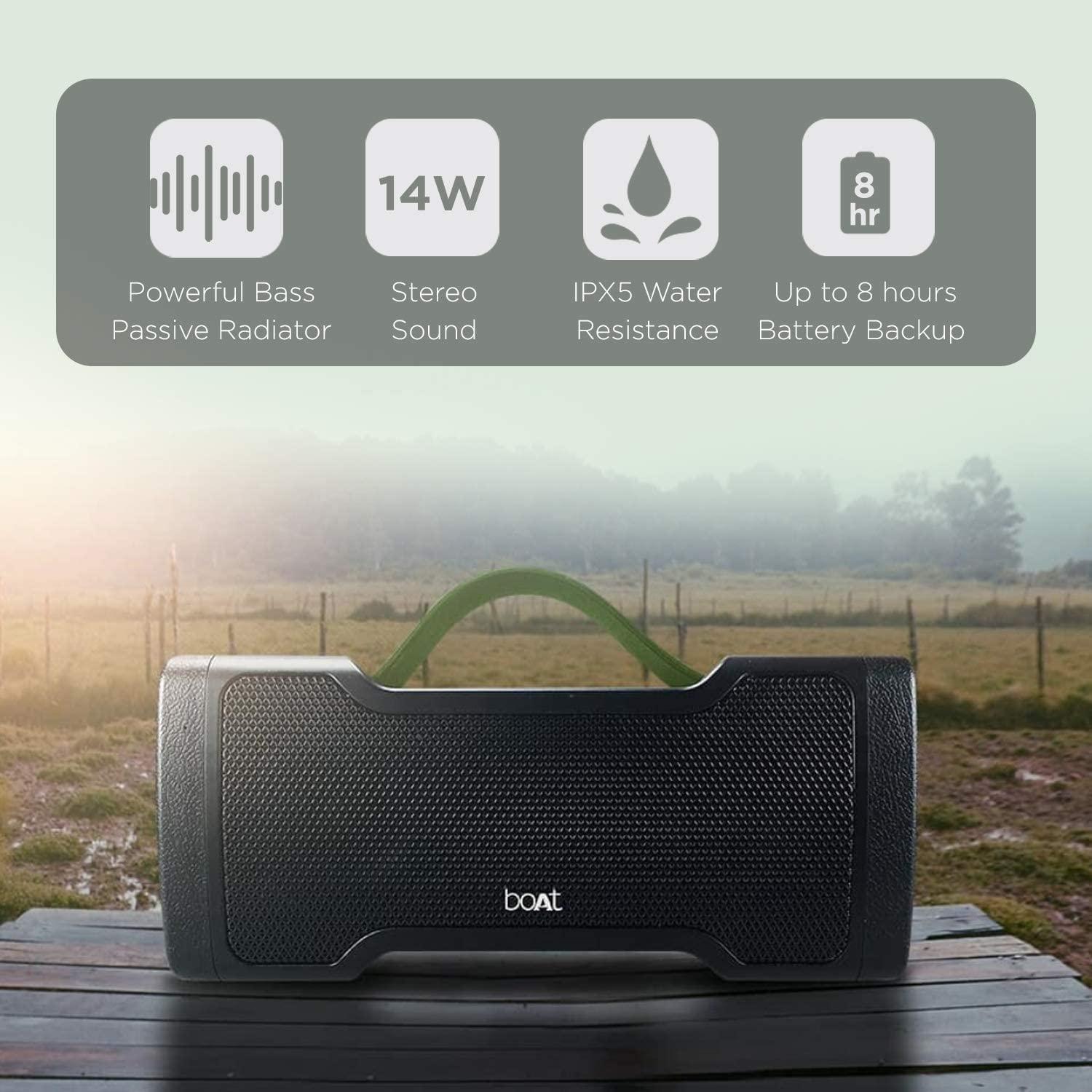 boAt Stone 1000 14W Bluetooth Speaker-Bluetooth Speakers-dealsplant